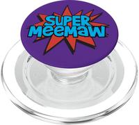 Super Nonna Comic Book Hero Tshirt - Super MeeMaw PopSockets PopGrip per MagSafe