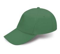 SUPER OFFERTA 10 PZ Cappello BAMBINO con visiera in cotone VERDE 0ZEP