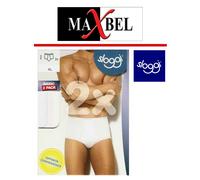 SUPER OFFERTA 2 SLIP SLOGGI UOMO MAXI BIANCO
