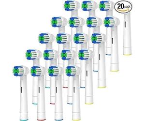 ⭐️SUPER OFFERTA⭐️ 20 Testine di Ricambio per Oral-b - Bianco