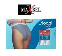 SUPER OFFERTA 6 SLIP SLOGGI DONNA 100TAI BIANCO O NERO