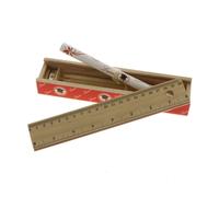 SUPER OFFERTA 9 PZ scatolina legno con pergameno BOMBONIERA LAUREA 111V