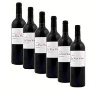 SUPER OFFERTA Bordeaux Rouge Bio | Vino Rosso | Merlot 100% | Vino Rosso Francese | 6 Bottiglie 75cl | Idea Regalo