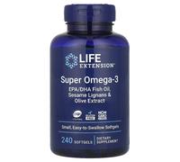 Super Omega-3 EPA DHA con lignani al sesamo ed estratto di oliva - 240 softgels