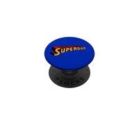Super papà Superdad Divertente Supereroe Papà PopSockets PopGrip Adesivo