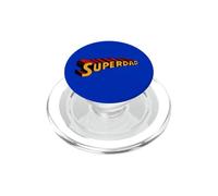 Super papà Superdad Divertente Supereroe Papà PopSockets PopGrip per MagSafe