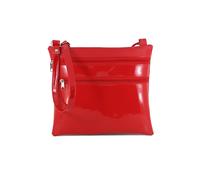 Super Piatto Tracolla Borsa a Similpelle Verniciata Taglia Media Donna Ragazze