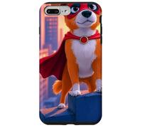 Super Pooch Carino Doggie Supereroe Custodia per iPhone 7 Plus/8 Plus