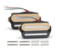 Super Power Dual Rail Chitarra elettrica Humbucker Pickup N-10K/B-16K Pickup a doppia bobina Coil Splitting Pickup in ceramica Zebra(One Set)
