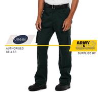 Super Pro Pantaloni Uomo Lavoro Cuciture Triple Ginocchio Pad Tasche Pesante