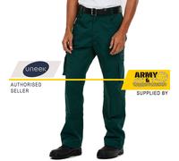 Super Pro Pantaloni Uomo Lavoro Triplo Cucito Ginocchio Pastiglia Tasche Pesante