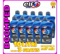 SUPER PROMO 10 litri OLIO MISCELA ELF SCOOTER SELF MIX 2T 100% MINERALE 10ET04