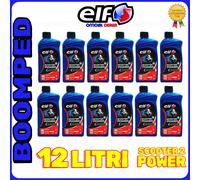 ⭐SUPER PROMO⭐ 12L OLIO MISCELA ELF TOTAL SCOOTER 2 POWER ALTE PRESTAZIONI 12ET02