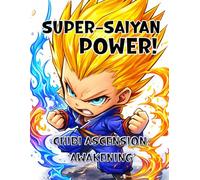 Super-Saiyan Power: A Chibi Ascension "Awakening": An Anime-Inspired Chibi Action Coloring Book with Epic Power Transformations and Fantasy Warrior Designs