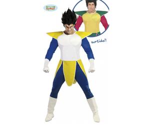 Super Sayan Samurai Dello Spazio Costume Uomo Halloween Carnevale