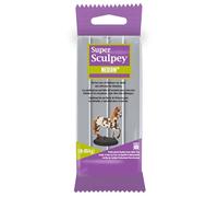 Super Sculpey Argilla polimerica, grigia, 15,08 x 7,62 x 3,97 cm