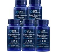 Super Selenio Complesso - 200 Mcg & Vitamina E - 5X100 Capsule Vegetariane