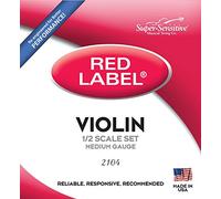super-sensitive Red Label 210 Medium Set completo-violín 1/2