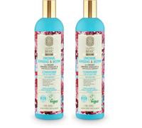 Super Siberica Limonnik, ginseng & biotin, condizionatore per tutti i tipi di capelli, 400 ml (Confezione da 2)