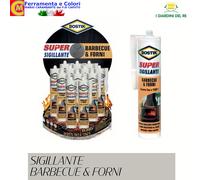 Super Sigillante Riempitivo BOSTIK Riparatore per Barbecue Forni NERO 530 g