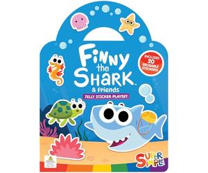 Super Simple Jelly Sticker Activity Book: Finny the Shark & Friends