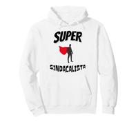Super Sindacalista - Design per la Lotta dei Lavoratori Felpa con Cappuccio