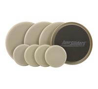 Super Sliders - Pattini rotondi riutilizzabili per mobili da 3 1/2"""" e 7"""" per tappeti - Spostamento senza sforzo e protezione delle superfici, b