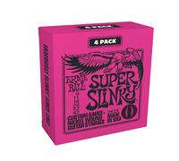 , Super Slinky Nickel Wound, Corde per chitarra elettrica, confezione da 4, diam