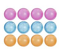 Super Soaker, Hydro Ball, confezione Party da 12, sfere piene d'acqua riutilizzabili che esplodono all'impatto, ricarica veloce, giocattolo ad acqua per giochi all'aperto, per bambini da 6 anni in su