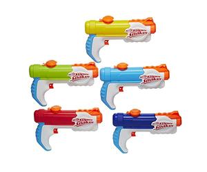 Super Soaker, multiconfezione Piranha, include 5 soaker Piranha, divertente per bambini e adulti (in esclusiva per Amazon)