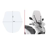 PIAGGIO 1 2021 PARABREZZA TRASPARENTE PARAVENTO GIVI D1181ST Senza Attacchi