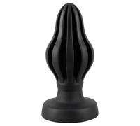 Super Soft Butt Plug Ø7 Silicone Liquido Base Ventosa Training Stretching