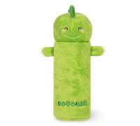 Legami - Astuccio Super Soft, Tema Dino, Astuccio soffice, Cartoncino con Disegno da colorare incluso, 100% Poliestere, Super Soft Pencil Case