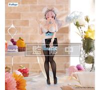 Super Sonico BiCute Bunnies PVC Statua Waitress Light Blue Color Ver 28 cm FURYU