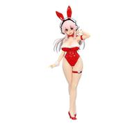 SUPER SONICO - Bicute Bunnies Red Version Figure Originale Giapponese FuRyu