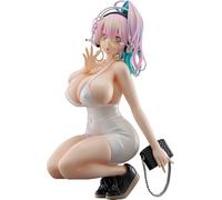 Super Sonico Pop Up Parade PVC Statua Super Sonico: 15th Mini Dress Ver. L Size 20 cm