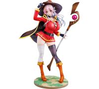Super Sonico x Konosuba PVC Statue 1/7 Super Sonico Megumin collaboration Ver...