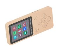 Super sottile lettore MP3 MP4 con schermo a colori da 1,8" 128G Bluetooth 5.0 Ora d'oro