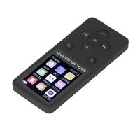 Super Sottile Lettore MP3 MP4 da 1,8" con Schermo a Colori, Bluetooth 5.0, 64GB, Nero