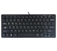 Super Sottile Mini USB con Filo Tastiera, Nero - KYBAC395V2-USBBLK