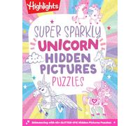 Super Sparkly Unicorn Hidden Pictures Puzzles