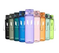 Super Sparrow Borraccia 1 litro - Bottiglia Acqua in Plastica Tritan Riutilizzabile, Senza Perdite e Senza BPA, Perfetta per Sport, Trekking, Campeggio e Idratazione Giornaliera