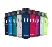 Super Sparrow Borraccia 1 litro - Bottiglia Acqua in Plastica Tritan Riutilizzabile, Senza Perdite e Senza BPA, Perfetta per Sport, Trekking, Campeggio e Idratazione Giornaliera