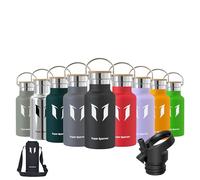 Super Sparrow Borraccia Bambini, Bottiglia Termica Senza Perdite - 350ml, Senza BPA Borracce, per Scuola, Sport, Campeggio, Yoga, Palestra, Ciclismo