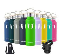 Super Sparrow Borraccia Bambini, Bottiglia Termica Senza Perdite - 620ml, Senza BPA Borracce, per Scuola, Sport, Campeggio, Yoga, Palestra, Ciclismo