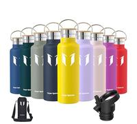 Super Sparrow Borraccia Bambini, Bottiglia Termica Senza Perdite - 620ml, Senza BPA Borracce, per Scuola, Sport, Campeggio, Yoga, Palestra, Ciclismo