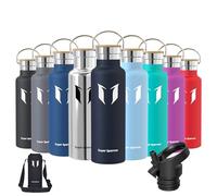 Super Sparrow Borraccia Bambini, Bottiglia Termica Senza Perdite - 620ml, Senza BPA Borracce, per Scuola, Sport, Campeggio, Yoga, Palestra, Ciclismo