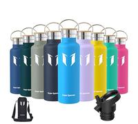 Super Sparrow Borraccia Bambini, Bottiglia Termica Senza Perdite - 620ml, Senza BPA Borracce, per Scuola, Sport, Campeggio, Yoga, Palestra, Ciclismo