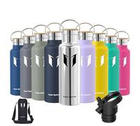 Super Sparrow Borraccia Bambini, Bottiglia Termica Senza Perdite - 620ml, Senza BPA Borracce, per Scuola, Sport, Campeggio, Yoga, Palestra, Ciclismo