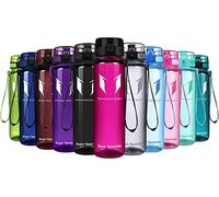 Super Sparrow Borraccia Sportiva & Bottiglia Bambini Senza Perdite - 1L Bottiglia Acqua Plastica Riutilizzabile - Senza BPA